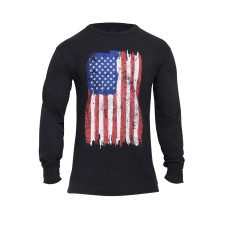 Distressed American Flag Tee