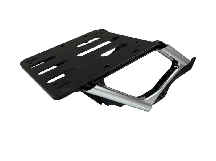 Last One. Harley Chrome Ridged Mount Tour Pack Bracket Rack 2014-Up