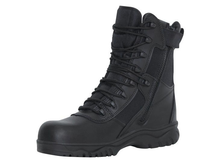 8" Side Zipper Tactical Boot