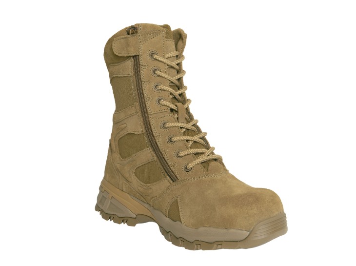 NEW 8" Zipper Tactical Boot