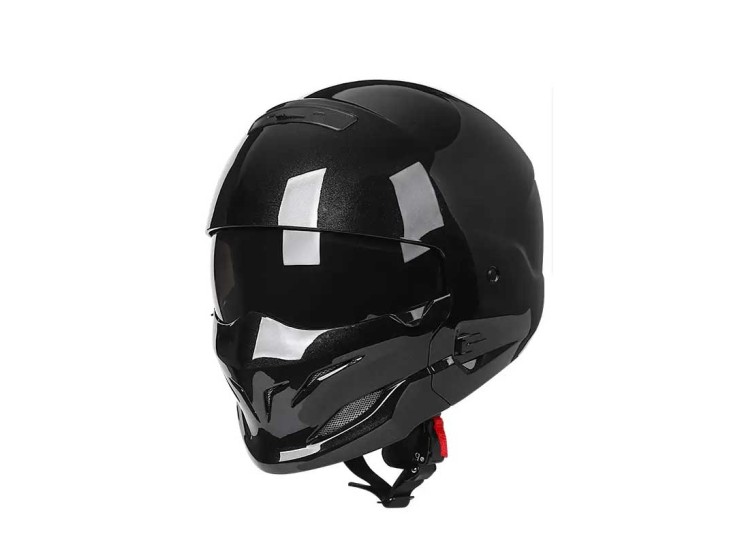 Retro Style Scorpion Design Motorcycle Helmet