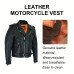 Premium Cowhide Leather Classic Police Motorcycle Jackets