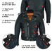 Premium Cowhide Leather Classic Gray Police Motorcycle Jackets