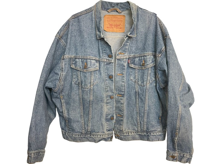 Last One. Levi's Relaxed Fit Truckers Jacket