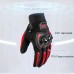 Summer Cool Amored Touchscreen Riding Gloves