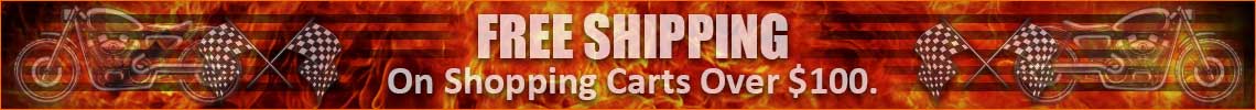 Free Shiiping on carts over $100